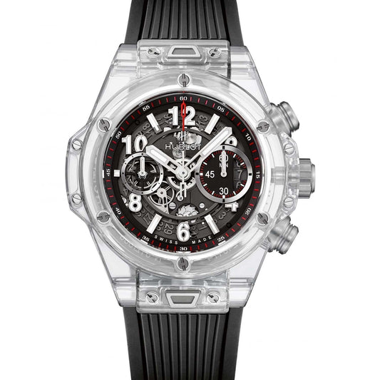 Hublot Big Bang Unico Magic Sapphire crystal on leather strap 411.JX.1170.RX