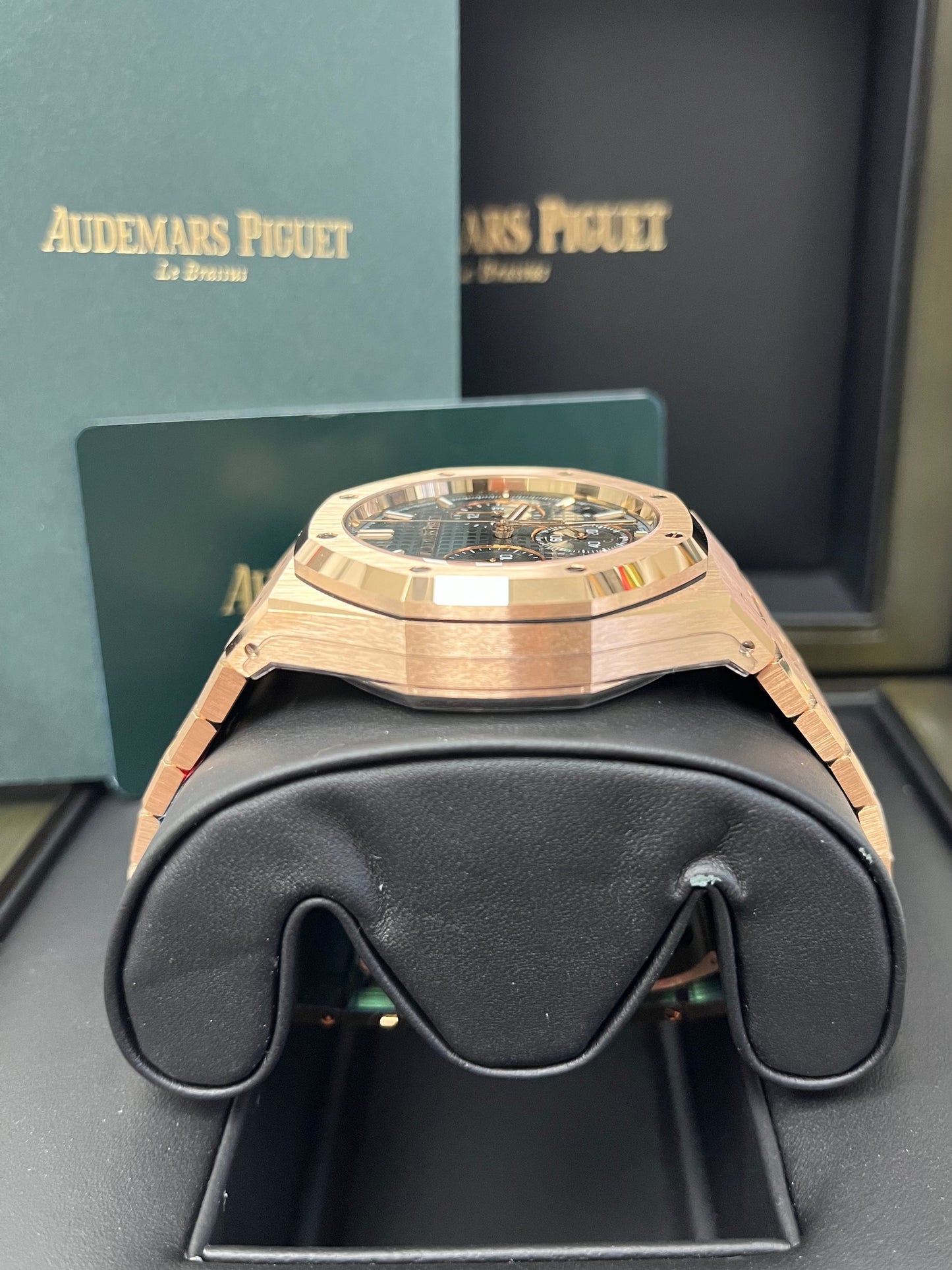 Audemars Piguet Royal Oak Chronograph 41mm Rose Gold Green Dial 26240or.oo.1320or.08