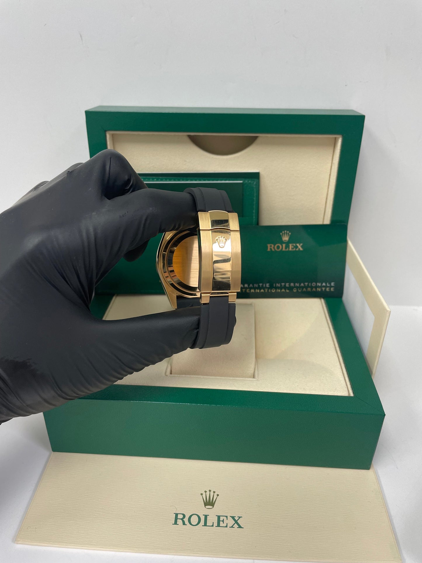 Rolex Sky-Dweller Yellow Gold - Champagne Index Dial - Oysterflex Bracelet -  (Ref# 326238)