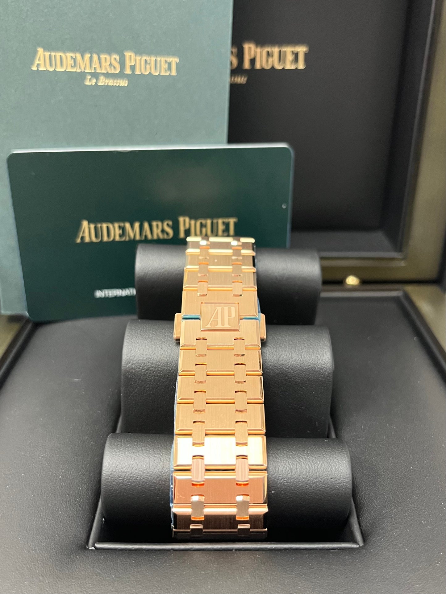 Audemars Piguet Royal Oak Chronograph 41mm Rose Gold Green Dial 26240or.oo.1320or.08