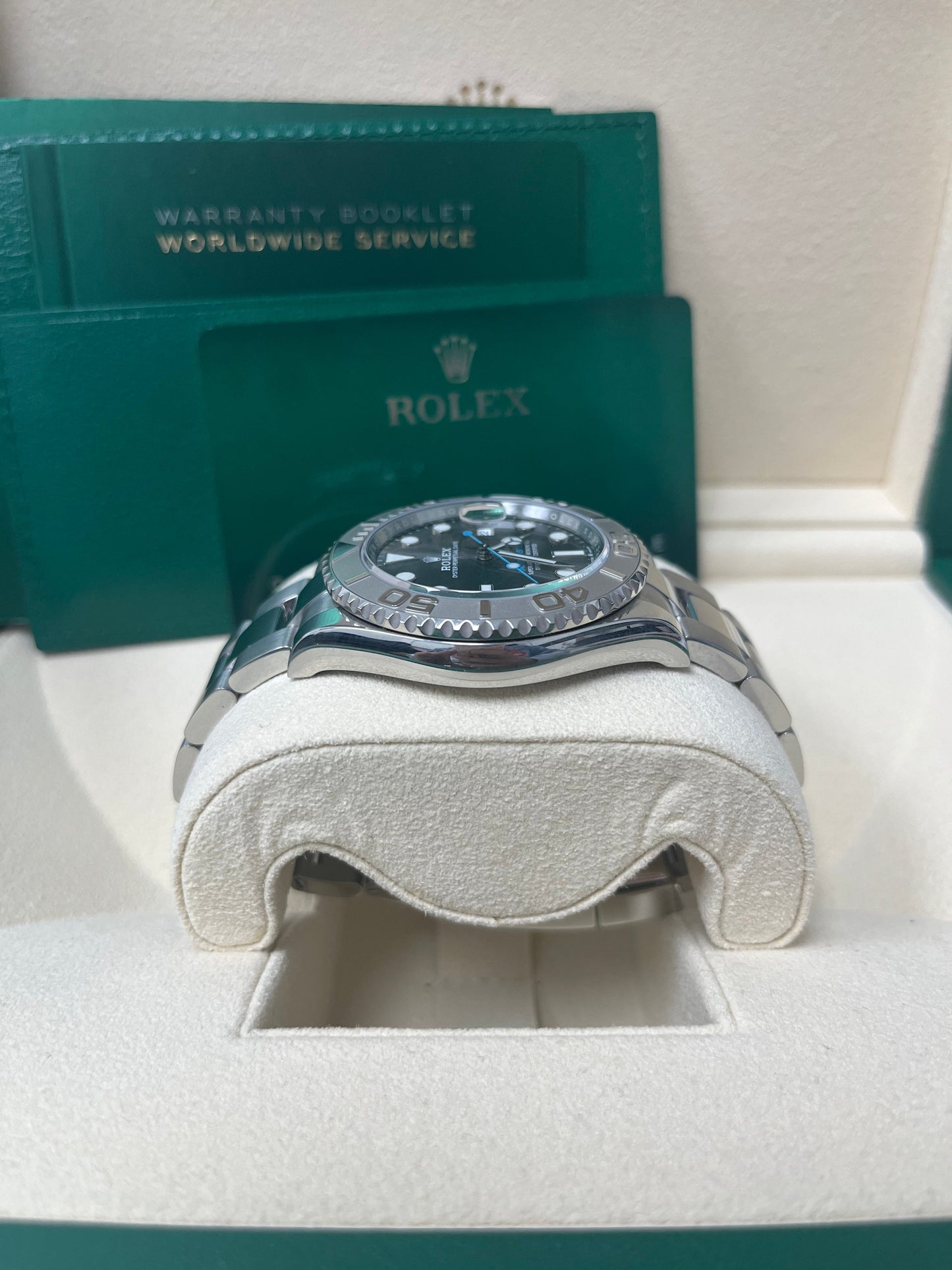 Rolex Yacht-Master 40mm Platinum & Stainless Steel - Dark Rhodium Dial (Ref# 126622)