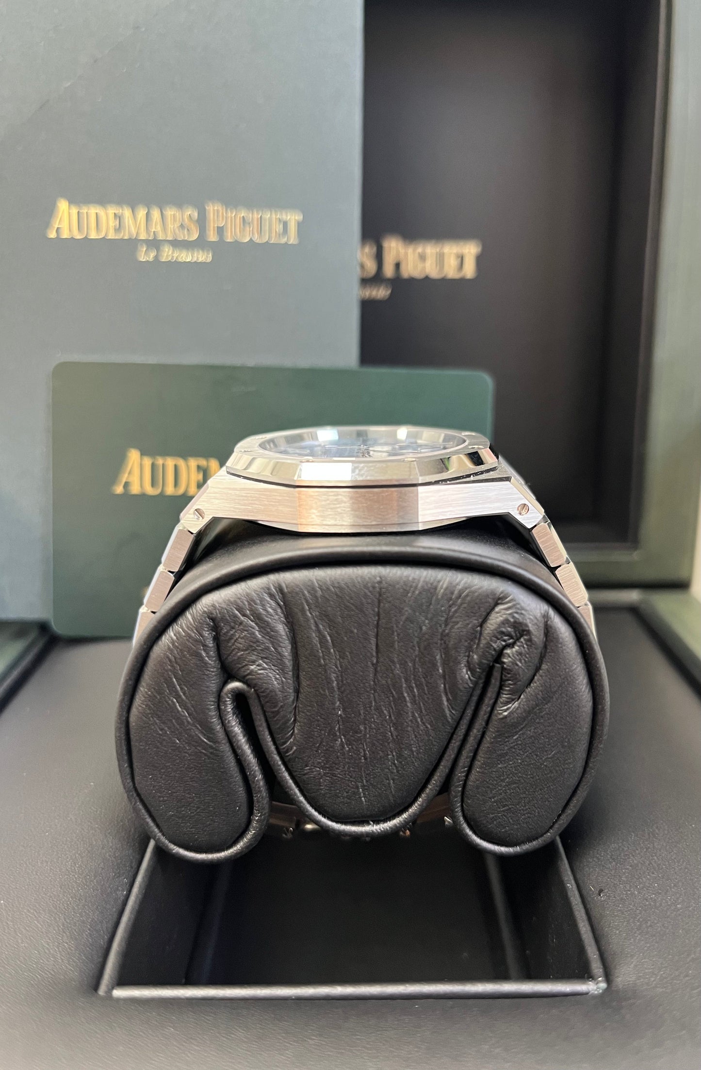 Audemars Piguet Royal Oak Selfwinding "50th Anniversary" 37mm Ice Blue Dial - Reference # 15550st