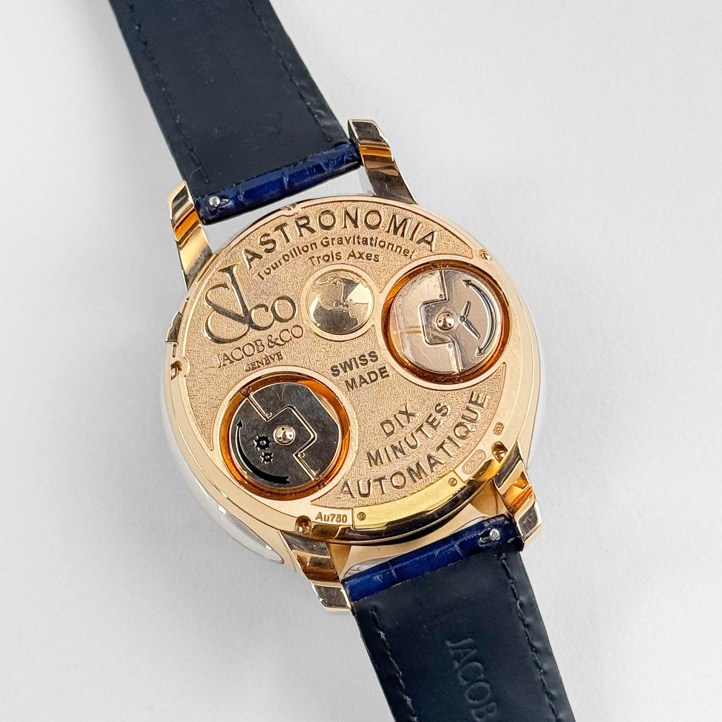 Jacob & Co. Astronomia AT150.40.AC.SD.A Gravitational Triple Axis Automatic Tourbillon Piece Unique (2018)