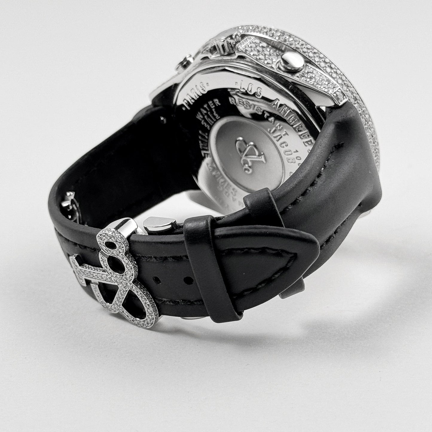 Jacob & Co. Five Time Zone Steel Diamond JCM-30