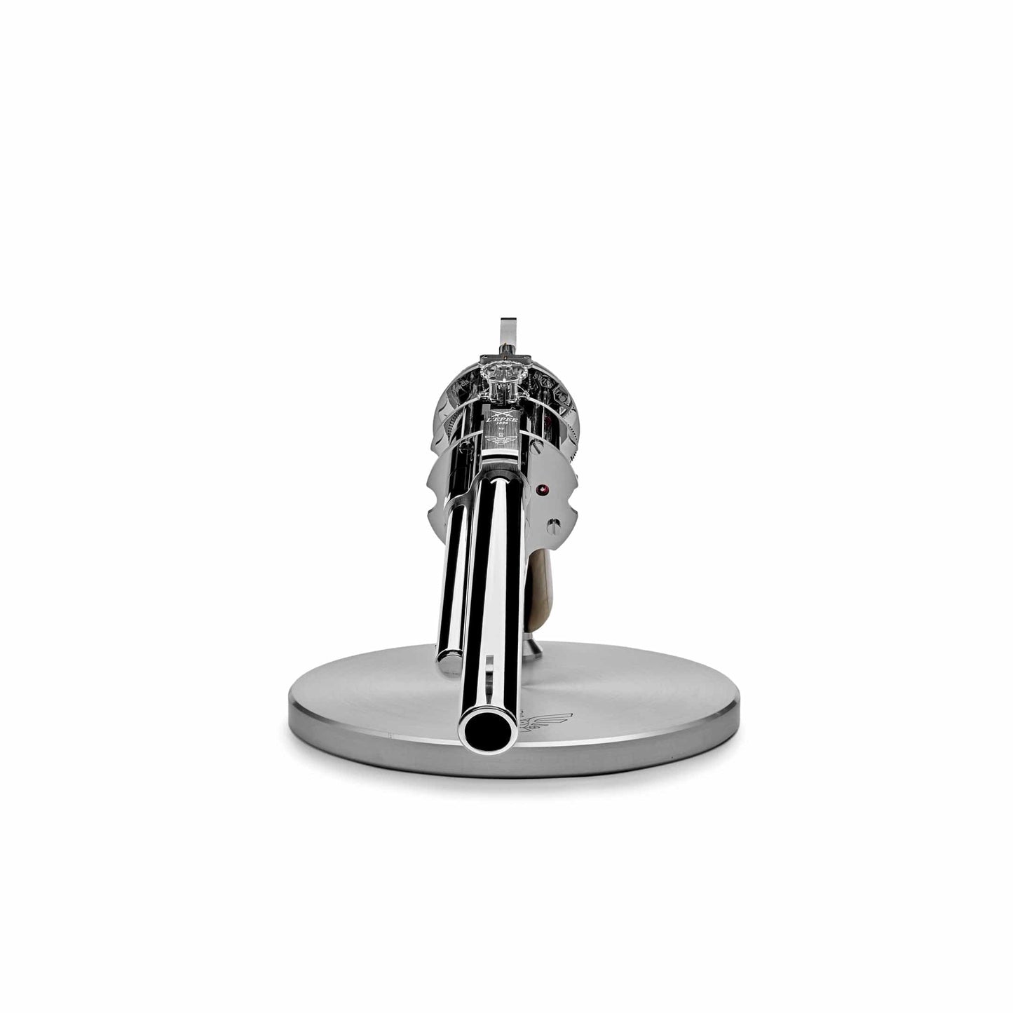 L’ÉPÉE 1839 × The Unnamed Society Palladium Pistol Table Clock Limited Edition 74.6003