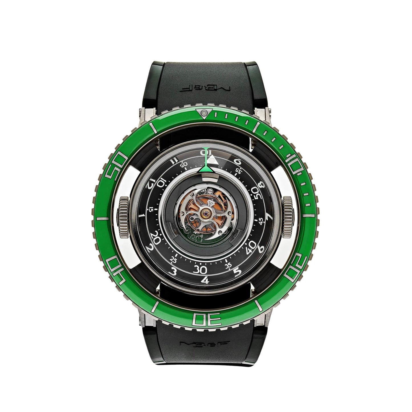 MB&F Horological Machine 70.TGL.B Aquapod HM7 Titanium Green Limited Edition of 50