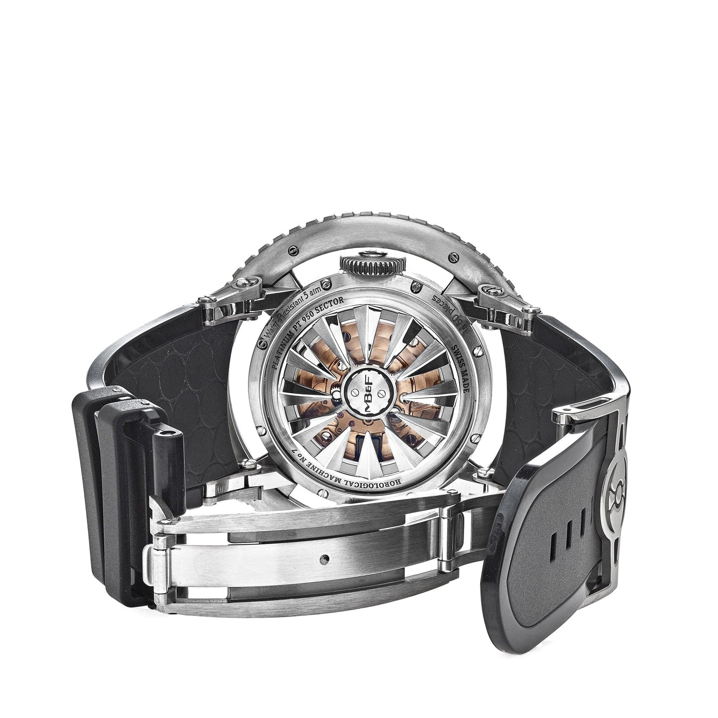 MB&F Horological Machine 70.TGL.B Aquapod HM7 Titanium Green Limited Edition of 50