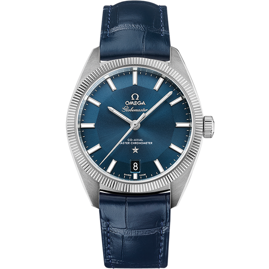 Omega Globemaster 39 mm Blue Dial Stainless Steel Strap 130.33.39.21.03.001