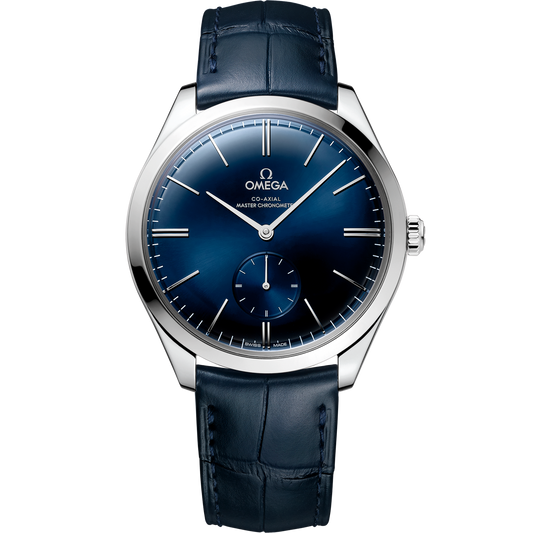 Omega De Ville Trésor 40 mm Blue Dial Stainless Steel Strap 435.13.40.21.03.002