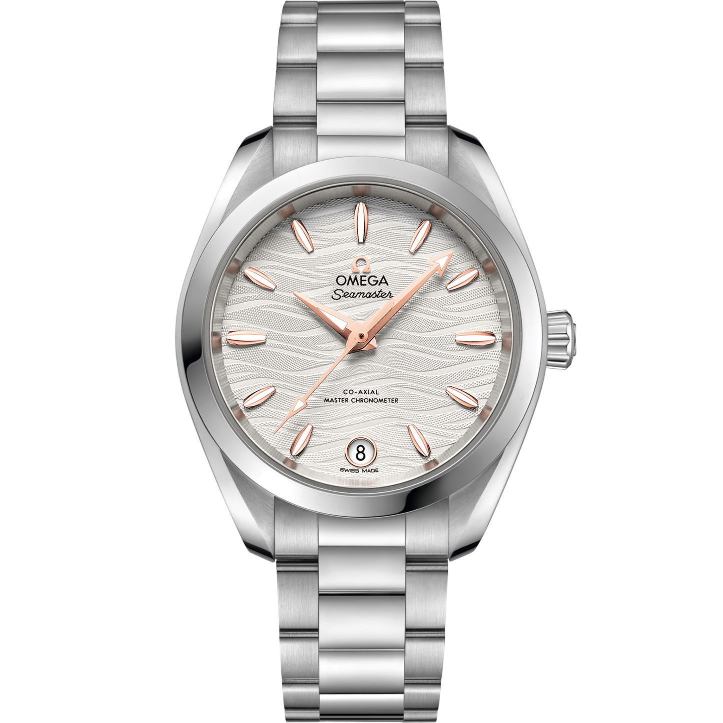 Omega Seamaster Aqua Terra 150M 34 mm Silver Dial Stainless Steel Bracelet 220.10.34.20.02.001