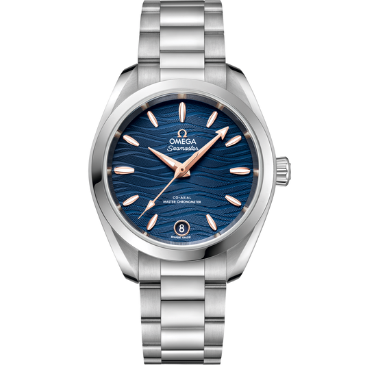 Omega Seamaster Aqua Terra 150M 34 mm Blue Dial Stainless Steel  Bracelet 220.10.34.20.03.001