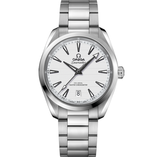 Omega Seamaster Aqua Terra 38 mm Silver Dial Stainless Steel Bracelet 220.10.38.20.02.001