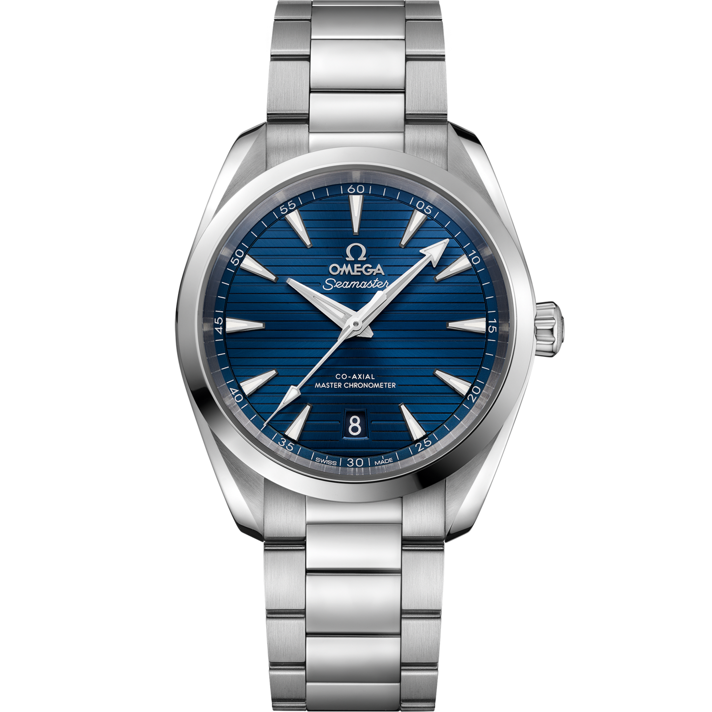 Omega Seamaster Aqua Terra 38 mm Blue Dial Stainless Steel Bracelet 220.10.38.20.03.001