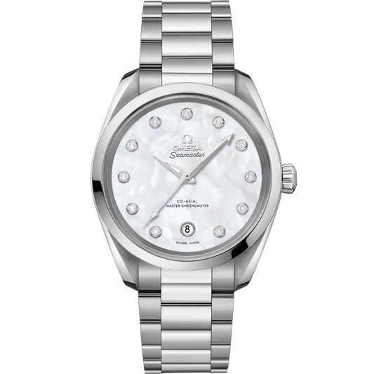 Omega Seamaster Aqua Terra 150M 38 mm White Dial Stainless Steel Bracelet 220.10.38.20.55.001