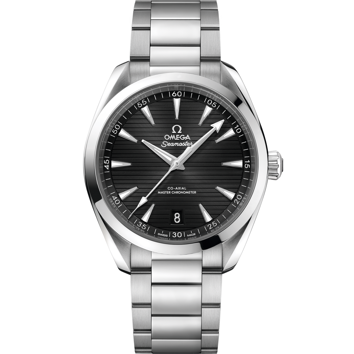 OMEGA Seamaster Aqua Terra 41 mm   Black Dial Stainless Steel Bracelet 220.10.41.21.01.001