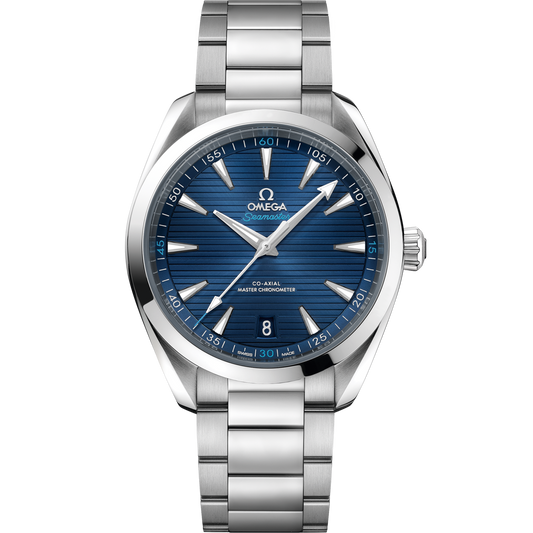 OMEGA Seamaster Aqua Terra 41 mm Blue Dial Stainless Steel Bracelet 220.10.41.21.03.001
