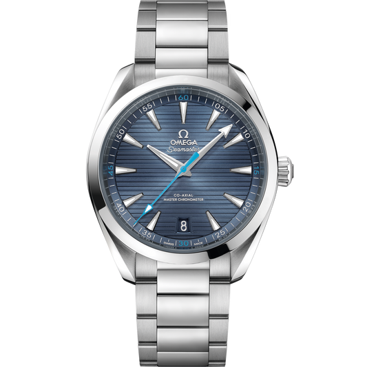 OMEGA Seamaster Aqua Terra 41 mm Blue Dial Stainless Steel Bracelet 220.10.41.21.03.002