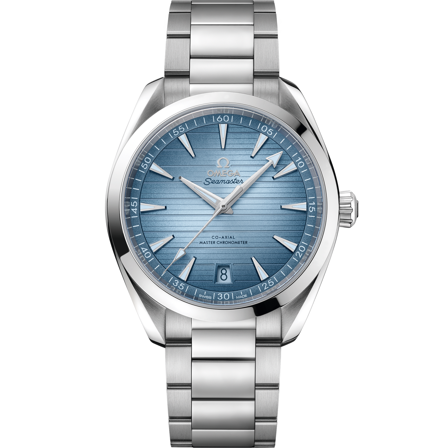 OMEGA Seamaster Aqua Terra 41 mm Blue Dial Stainless Steel Bracelet 220.10.41.21.03.005