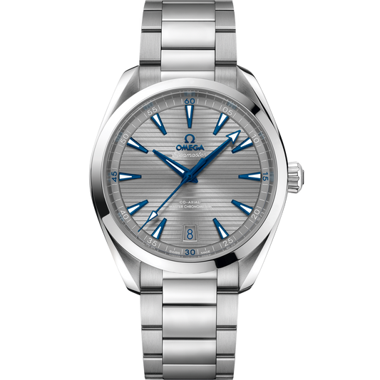 OMEGA Seamaster Aqua Terra 41 mm Grey Dial Stainless Steel Bracelet 220.10.41.21.06.001