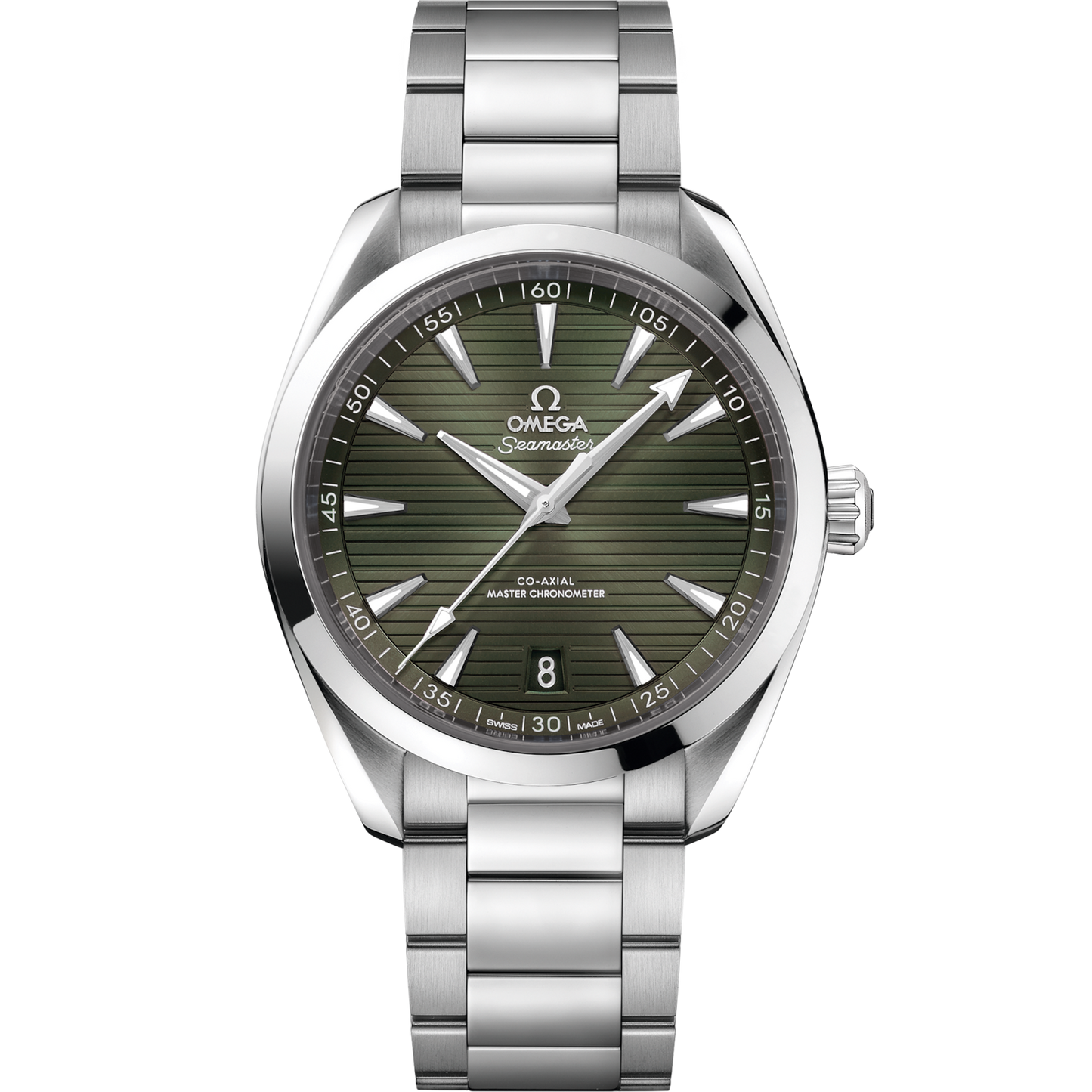 OMEGA Seamaster Aqua Terra 41 mm Green Dial Stainless Steel Bracelet 220.10.41.21.10.00