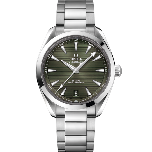 OMEGA Seamaster Aqua Terra 41 mm Green Dial Stainless Steel Bracelet 220.10.41.21.10.00