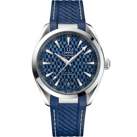 OMEGA Seamaster Aqua Terra 41 mm Blue Dial Stainless Steel Strap 522.12.41.21.03.001