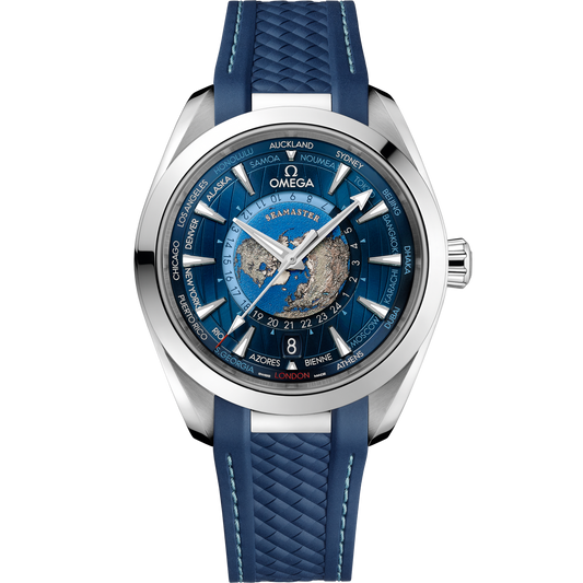 Omega Seamaster Aqua Terra 150M 43 mm Blue Dial Stainless Steel Strap 220.12.43.22.03.001