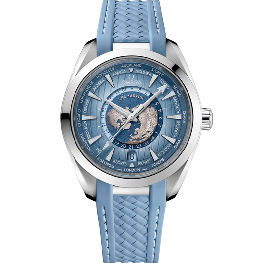 Omega Seamaster Aqua Terra 150M 43 mm Blue Dial Stainless Steel Strap 220.12.43.22.03.002