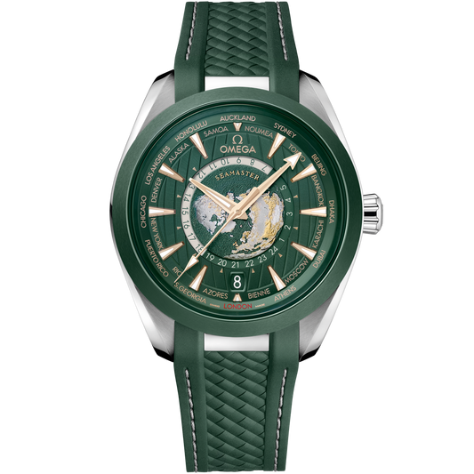 Omega Seamaster Aqua Terra 150M 43 mm Green Dial Stainless Steel Strap 220.32.43.22.10.001