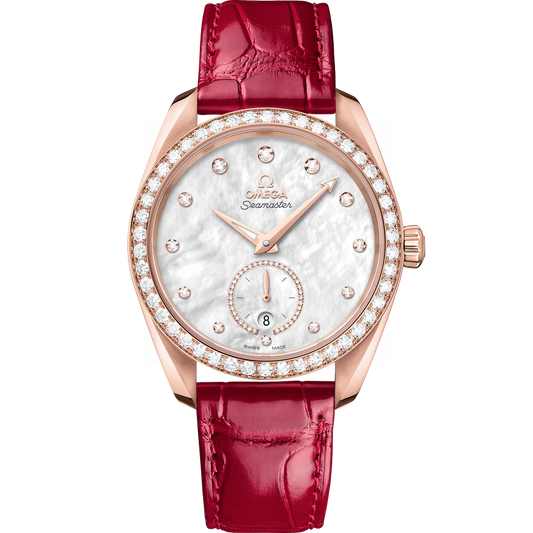 Omega Seamaster Aqua Terra 150M 38 mm White Dial Sedna™ 18k Rose Gold Strap 220.58.38.20.55.002