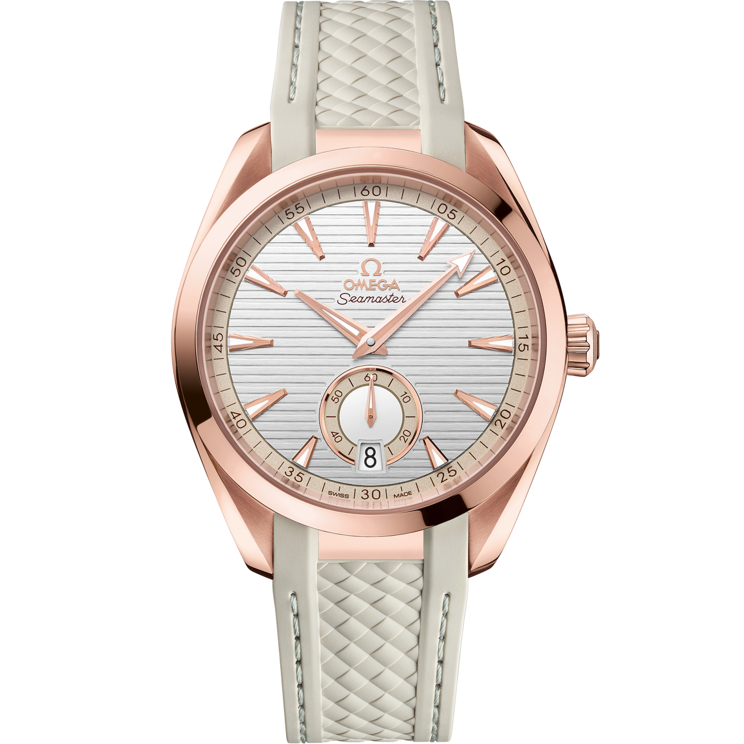 Omega Seamaster Aqua Terra 150M 41 mm Silver Dial Sedna™ 18k Rose Gold Strap 220.52.41.21.02.001