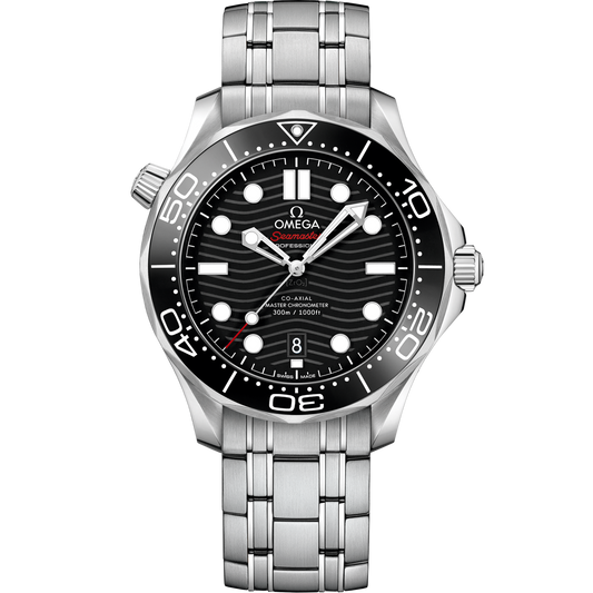 Omega Seamaster Diver 300M 42 mm Black Dial Stainless Steel Bracelet 210.30.42.20.01.001