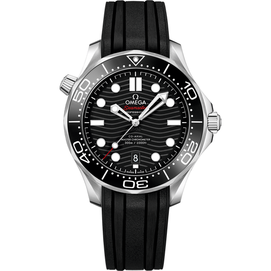 Omega Seamaster Diver 300M 42 mm Black Dial Stainless Steel Strap 210.32.42.20.01.001