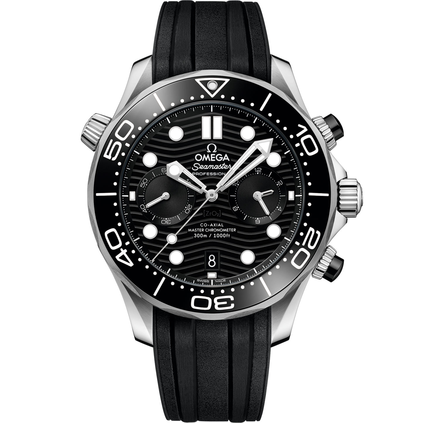 Omega Seamaster Diver 300M 44 mm Black Dial Stainless Steel Strap 210.32.44.51.01.001