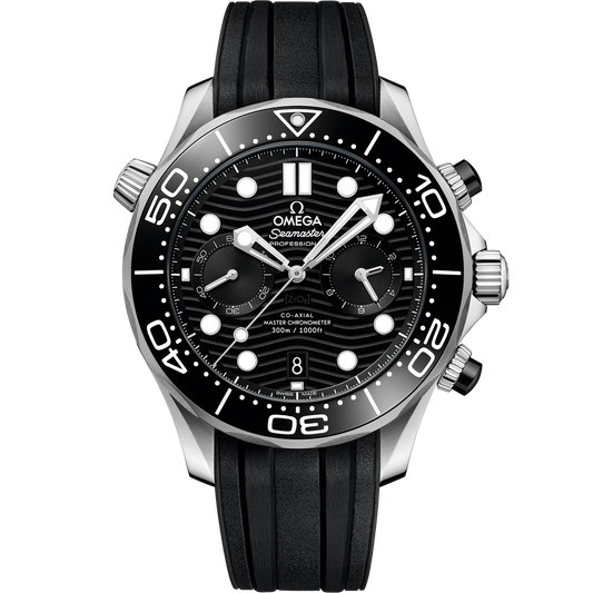 Omega Seamaster Diver 300M 44 mm Black Dial Stainless Steel Strap 210.32.44.51.01.001