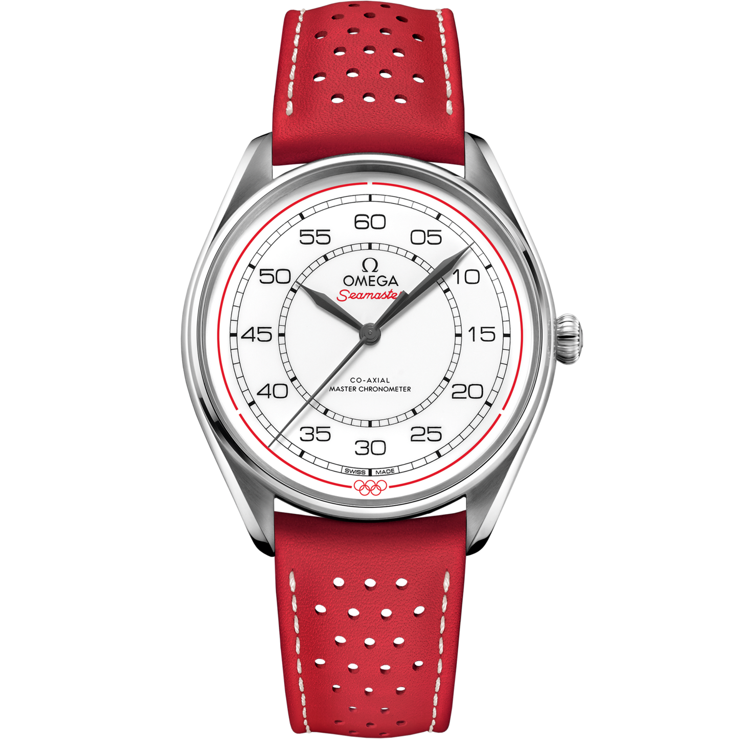 Omega Seamaster Olympic Official Timekeeper 39.5 mm White Dial Stainless Steel Strap 522.32.40.20.04.004