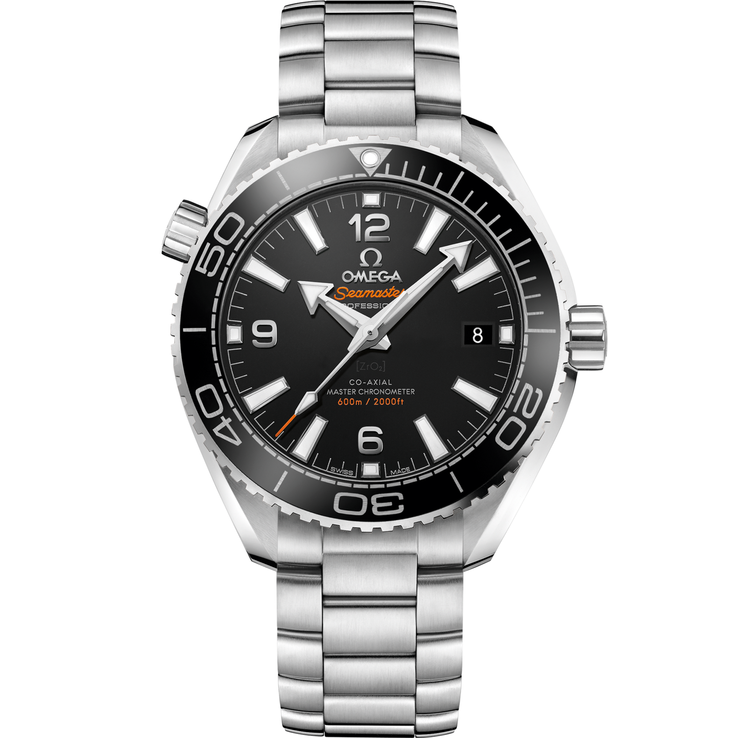 Omega Seamaster Planet Ocean 600M 39.5 mm Black Dial Stainless Steel Bracelet 215.30.40.20.01.001