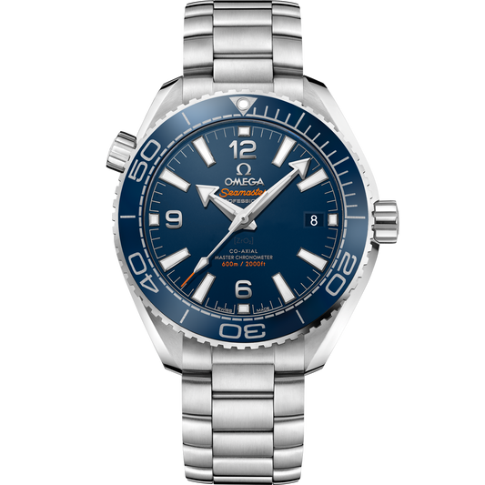 Omega Seamaster Planet Ocean 600M 39.5 mm Blue Dial Stainless Steel Bracelet 215.30.40.20.03.001