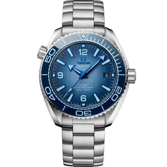 Omega Seamaster Planet Ocean 600M 39.5 mm Blue Dial Stainless Steel Bracelet 215.30.40.20.03.002