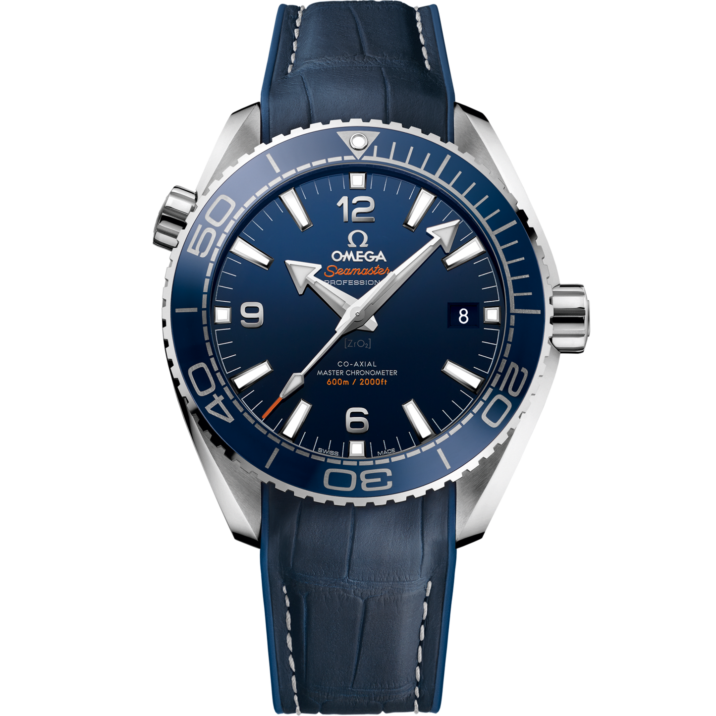 Omega Seamaster Planet Ocean 600M 43.5 mm Blue Dial Stainless Steel Strap 215.33.44.21.03.001