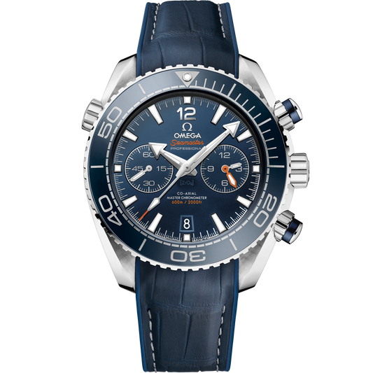 Omega Seamaster Planet Ocean 600M 45.5 mm Blue Dial Stainless Steel Strap 215.33.46.51.03.001