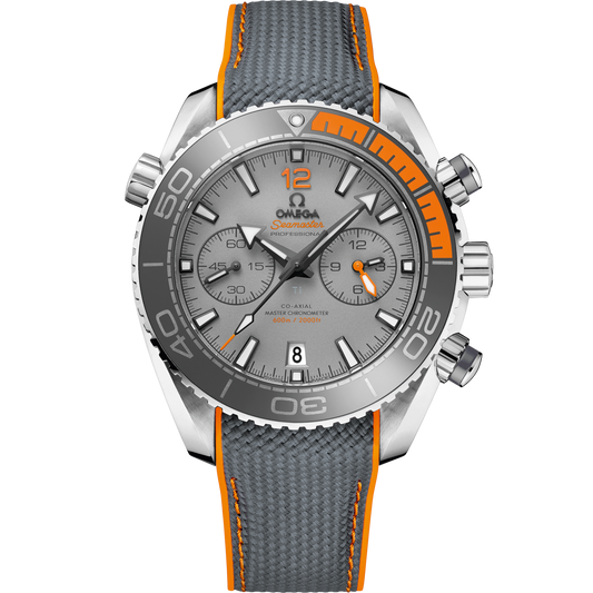 Omega Seamaster Planet Ocean 600M 45.5 mm Grey Dial Titanium Strap 215.92.46.51.99.001