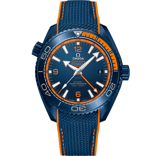 Omega Seamaster Planet Ocean 600M 45.5 mm Blue Dial Blue ceramic Strap 215.92.46.22.03.001