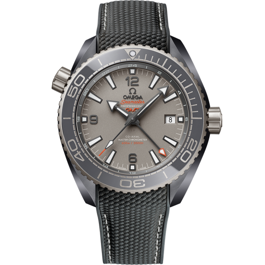 Omega Seamaster Planet Ocean 600M 45.5 mm Grey Dial Grey ceramic Strap 215.92.46.22.99.002