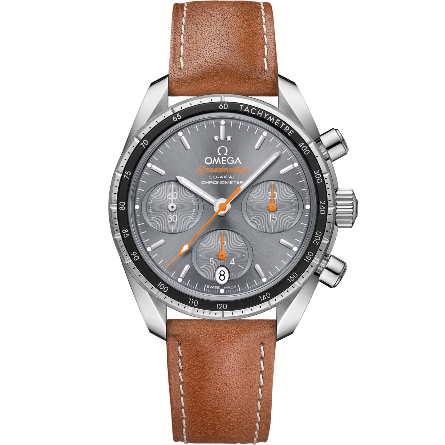 Omega Speedmaster 38  Grey Dial 38 mm  Stainless Steel  Strap 324.32.38.50.06.001