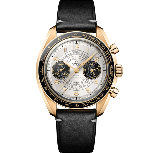 Omega Speedmaster Chronoscope  Silver Dial 43 mm  Moonshine™ 18k Rose Gold Strap 522.62.43.51.02.001