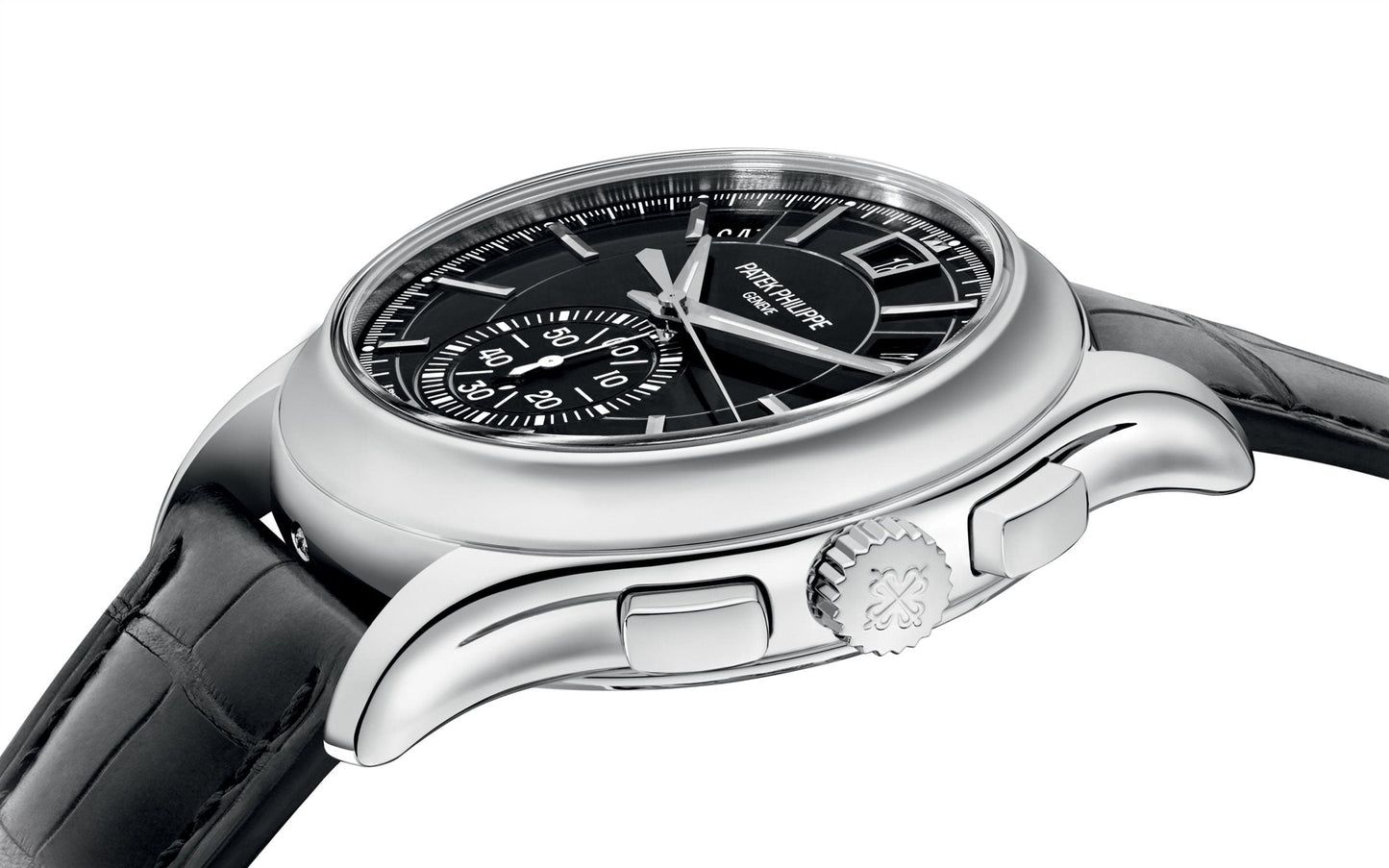 Patek Philippe 5905P Annual Calendar Flyback Chronograph Platinum 42mm Automatic Luxury Watch