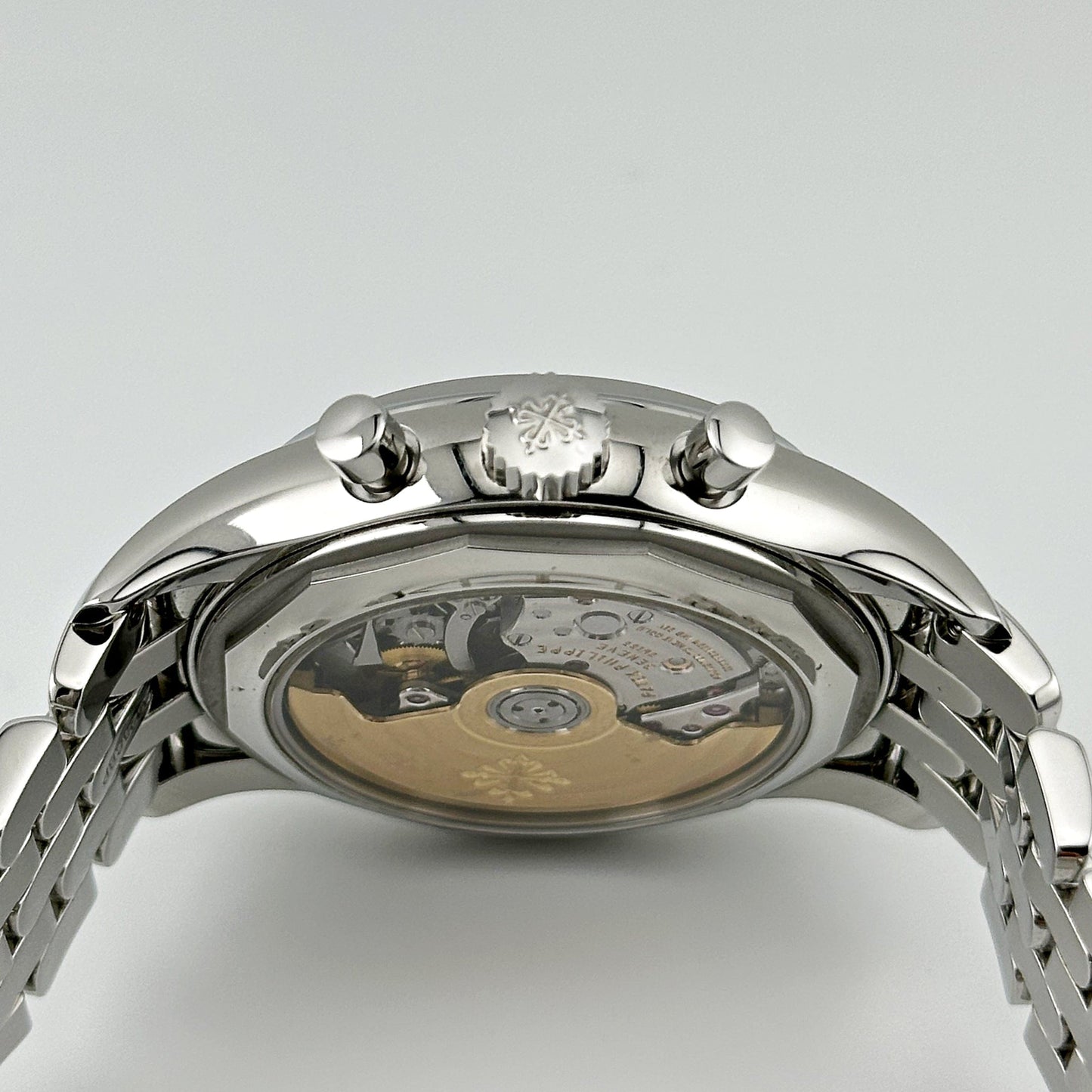 Patek Philippe 5960/1A-001 Annual Calendar Chronograph Stainless Steel White Dial