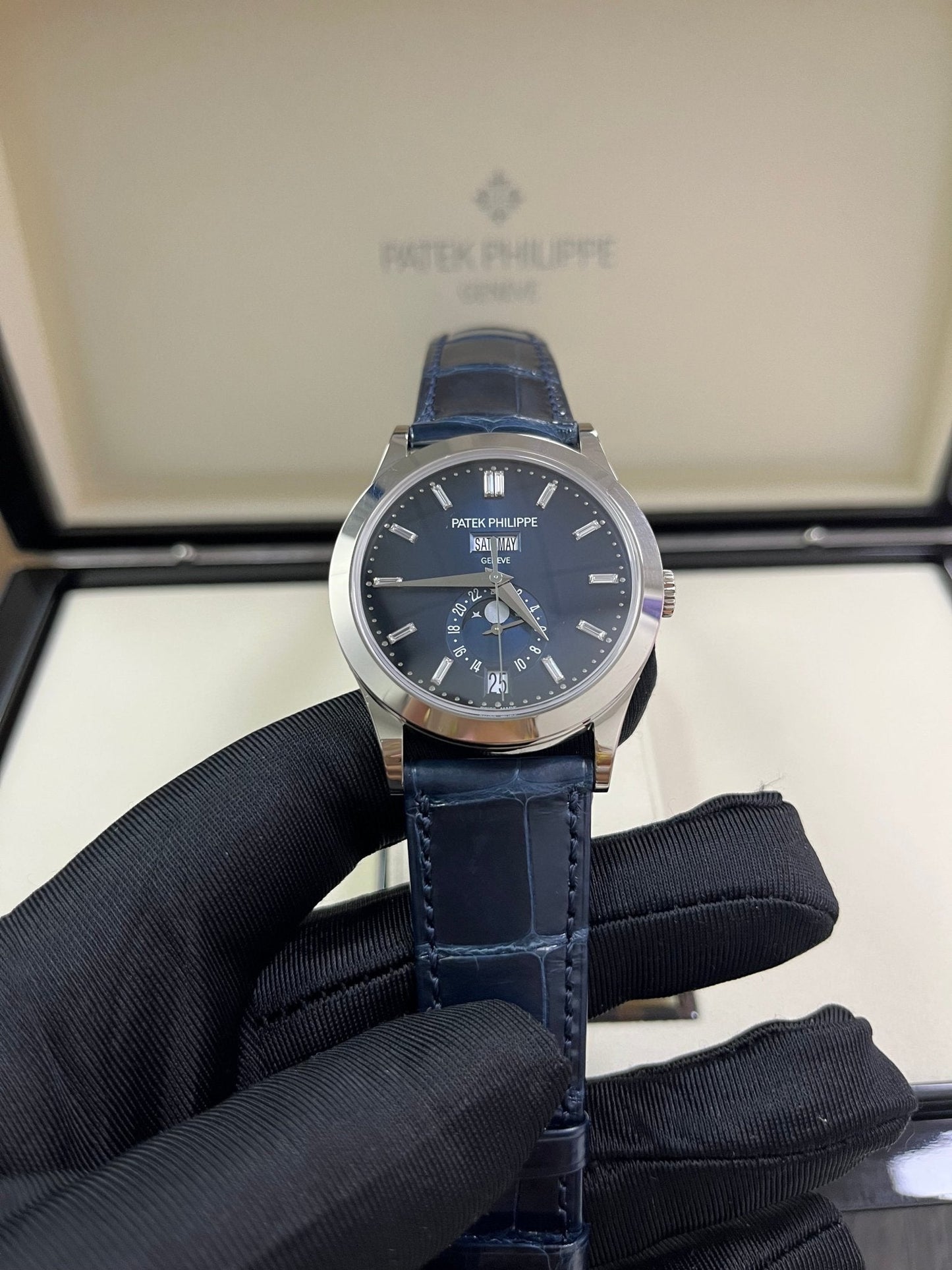 Patek Philippe Annual Calendar Blue Dial 2024 5396G-017