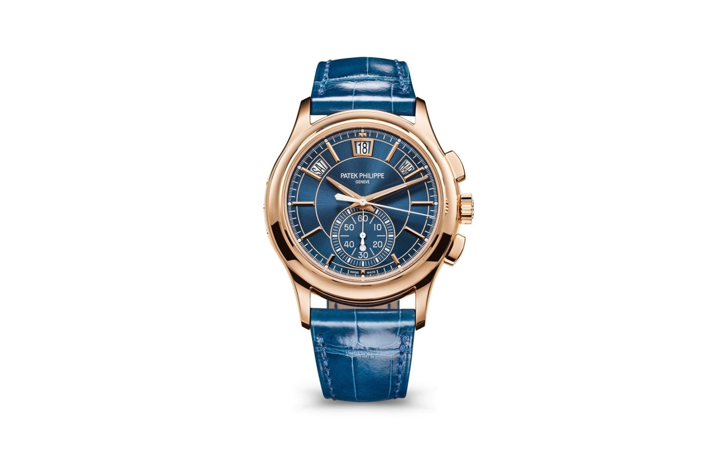 Patek Philippe Annual Calendar Chronograph 5905R-010 Blue Dial
